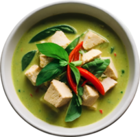 thai mat realistisk smak ai generativ png