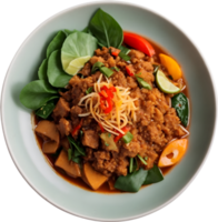 Thai food, Thai cuisine, Thai dishes, Thai street food,  traditional Thai food, modern Thai cuisine, Thai fusion dishes, Thai regional cuisine, Thai culinary tradition ai generative png