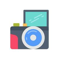 Camera icon in vector. Illustration vector