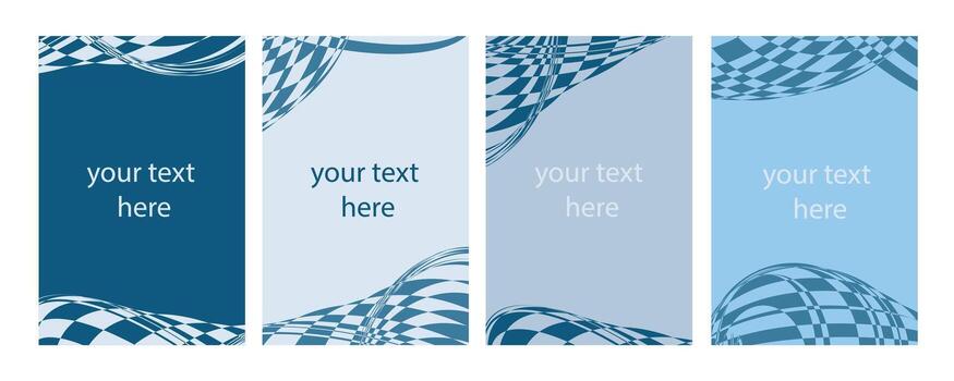 resumen geométrico formas estilo en y2k antecedentes conjunto vector