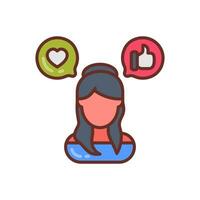 Media Specialist icon in vector. Illustration vector