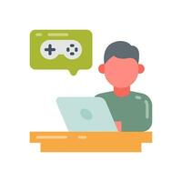 Game Blogger icon in vector. Illustration vector