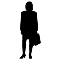 persone silhouette sovrapposizione. forma e forme. grafico risorsa e sfondo. png