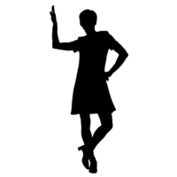 People silhouette overlay. Shape and shapes. Graphic resource and backdrop. PNG