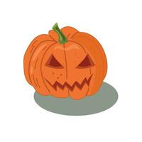 calabaza para Víspera de Todos los Santos. vector