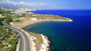 Road trip along the mountainous and coastal roads and serpentines of Turkey. video