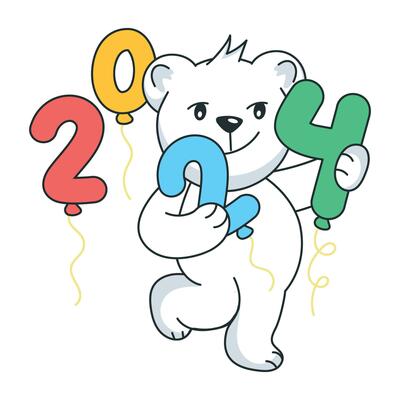 Trendy 2024 Balloons