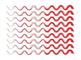 Vector grunge geometric background for wallpaper zigzag print painted ornament from brush strokes.