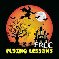 Free flying lessons 1 vector