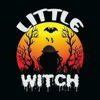 Little witch 4 vector