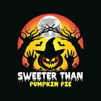 Sweeter than pumpkin pie 7 vector