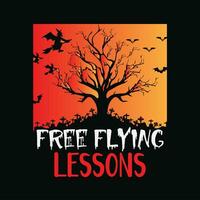 Free flying lessons 7 vector