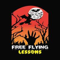 Free flying lessons 8 vector