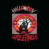 Halloween greetings 7 vector