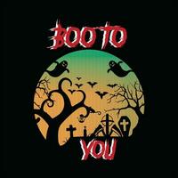 Boo to you 6 vector