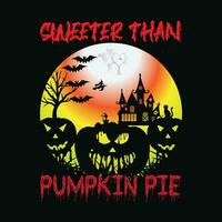 Sweeter than pumpkin pie 4 vector