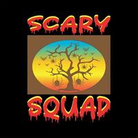 Scary squad 11 vector