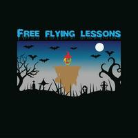 Free flying lessons 4 vector