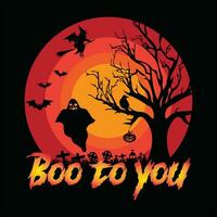 Boo to you 1 vector