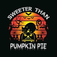 Sweeter than pumpkin pie 5 vector