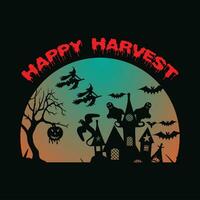 Happy harvest 5 vector