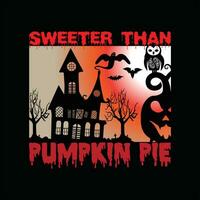 Sweeter than pumpkin pie 8 vector