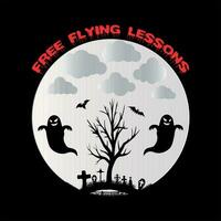 Free flying lessons 3 vector