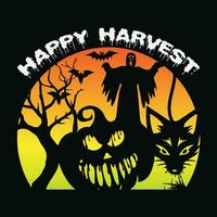 Happy harvest 6 vector