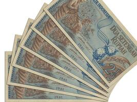 Indonesian banknotes. Close up money from Indonesia. Indonesian rupiah.3D render photo