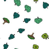 rainforest jungle amazon nature vector seamless pattern