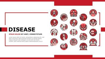 disease health heart landing header vector