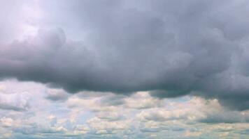 orage des nuages orage laps de temps video