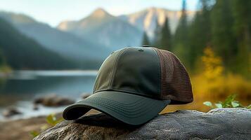 Hat blank mockup photo