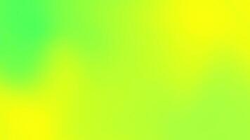 Animation of yellow and green gradient background with copy space. Overlay with abstract texture concept video
