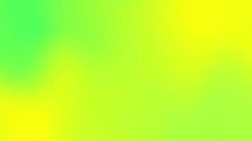 Animation of yellow and green gradient background with copy space. Overlay with abstract texture concept video