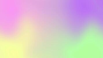 4 color gradient. Moving abstract blurred background. Smooth color transitions. video