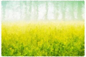 Abstract Impressionism Nature Landscape Digital Painting photo