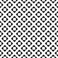 Black and white seamless abstract pattern. Background and backdrop. Grayscale ornamental design. vector