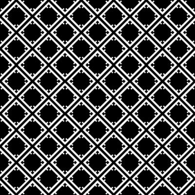 Black and white seamless abstract pattern. Background and backdrop. Grayscale ornamental design.
