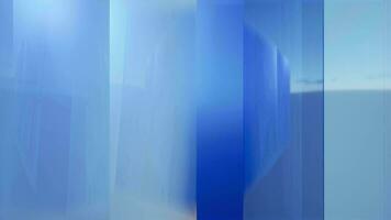 Abstract background of digital wide horizon with glass sheets video