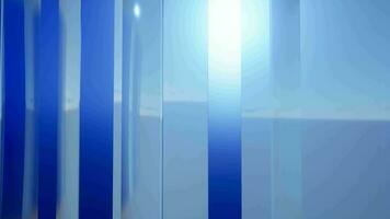 Abstract background of digital wide horizon with glass sheets video