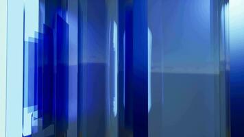 Abstract background of digital wide horizon with glass sheets video