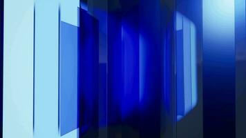 Abstract background of digital wide horizon with glass sheets video