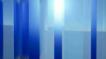 Abstract background of digital wide horizon with glass sheets video