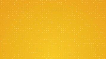 Abstract geometric background of circles. Yellow pixel background with empty space. Vector illustration.