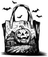 Trick or Treat Bag vector