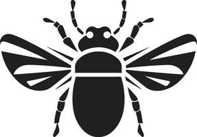 Hive Kingdom Insignia Beetle Face Royalty vector