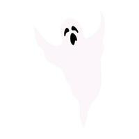 Creepy ghost illustration vector
