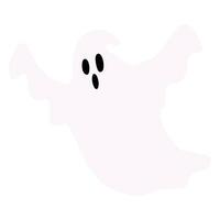 Horror ghost illustration vector