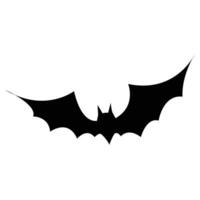 Dark bat illustration vector